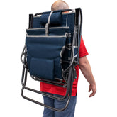 Legz Up Lounger - Navy